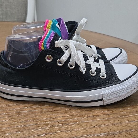 Converse CTAS Chuck Taylor All Star Lo Multi Tongue Sneaker, Unisex 7W/5M - Picture 9 of 12